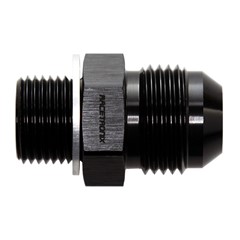 Adapter, -10AN Male» 18x1.5mm Male, BLK