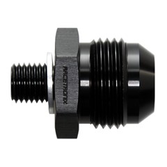 Adapter, -12AN Male» 12x1.5mm Male, BLK