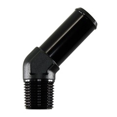 Adapter, 45° 1/2" MPT » 3/4" Barb