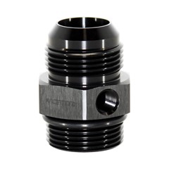 Adapter, -16 ORBM»-16 ANM, 1/8" FPTP, BK