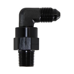 90° Swivel Adapter, -3AN » 1/8" MPT, BLK