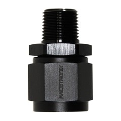 Adapter, -10AN » 3/8" MPT, BLACK