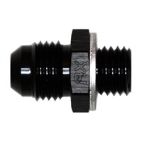 Adapter, -6AN Male» 12x1.5mm Male, BLK