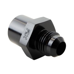 Adapter, -6AN»M16x1.5 Saginaw Fml, BLK