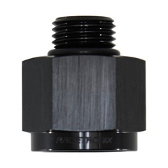 Adapter, -6 ORB Male » M18x1.5 Fml, BLK