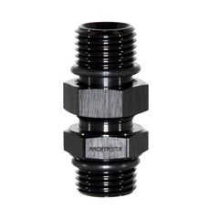 Coupler, -6 / -6 AN ORB Male Swivel, BLK