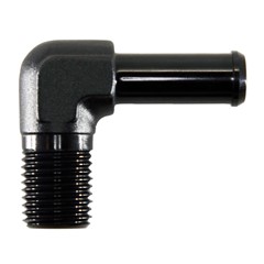 Adapter, 90° 1/4" MPT » 3/8" Barb