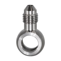 Banjo Adapter, -3 AN JIC Male x 3/8", SS