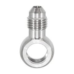 Banjo Adapter, -4 AN JIC Male x 7/16", SS