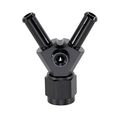 Dual Pump Coupler, -6ANF»2 x 5/16" Barb