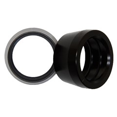 Olive, PTFE -12AN Insert, BLACK