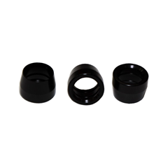 Olive, PTFE -8AN Insert, BLACK