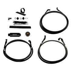 Turbo Buick Fuel Line Kit SS Black RF QD