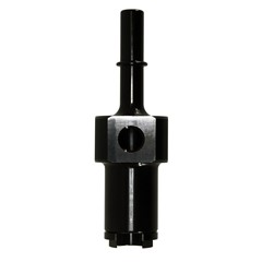 Adapter, QDF 3/8" » QDM 3/8", 1/8" Port