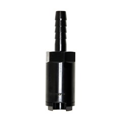 Adapter, QDF 5/16" » 5/16" Barb, Black