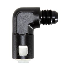 Adapter, 90° QD 3/8" Female » -6AN Male