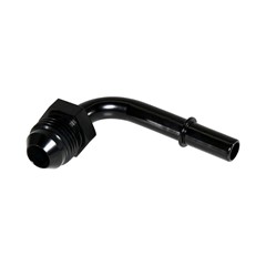 Adapter, 90° QD 3/8" Male » -8AN Male