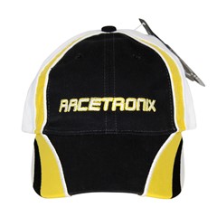 Baseball Cap, Black, Yellow, White