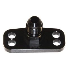 Adapter, Turbo Drain 4-Bolt 1.5", BLK