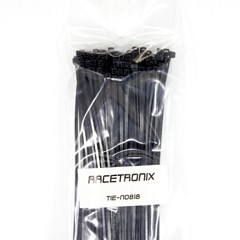 Cable Tie, 8" 18LBS., Nylon, Black