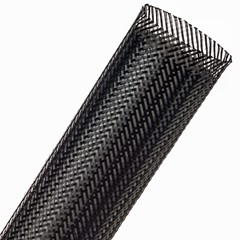 Loom, PET Woven Expanding, 1.5" Carbon